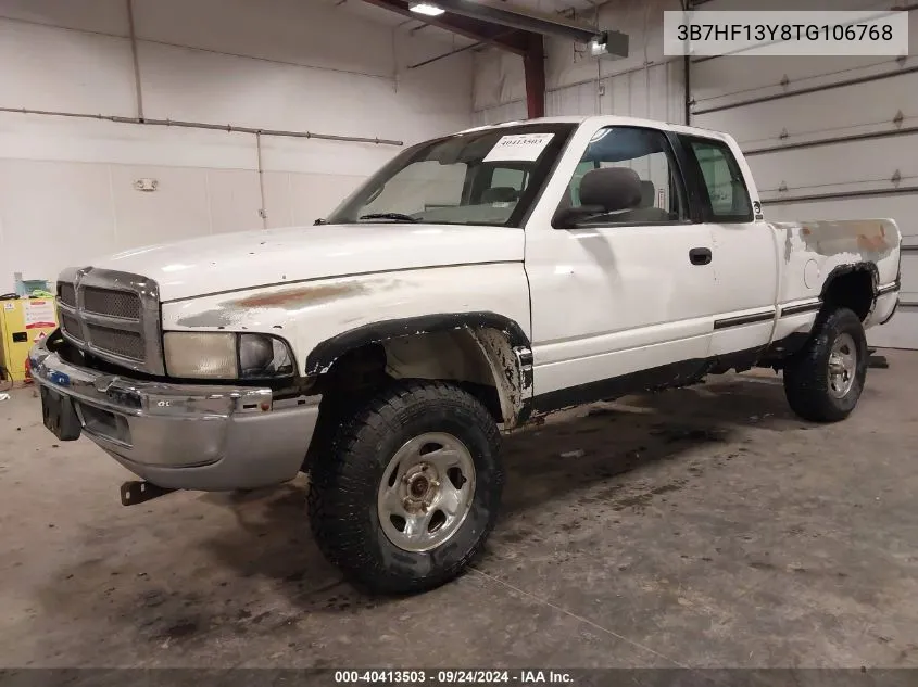 1996 Dodge Ram 1500 VIN: 3B7HF13Y8TG106768 Lot: 40413503