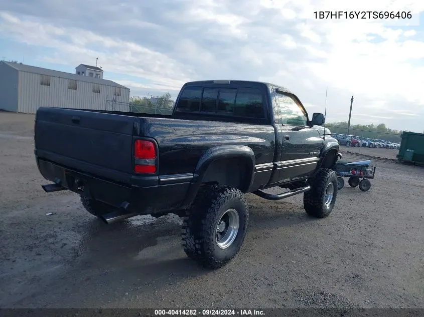 1B7HF16Y2TS696406 1996 Dodge Ram 1500