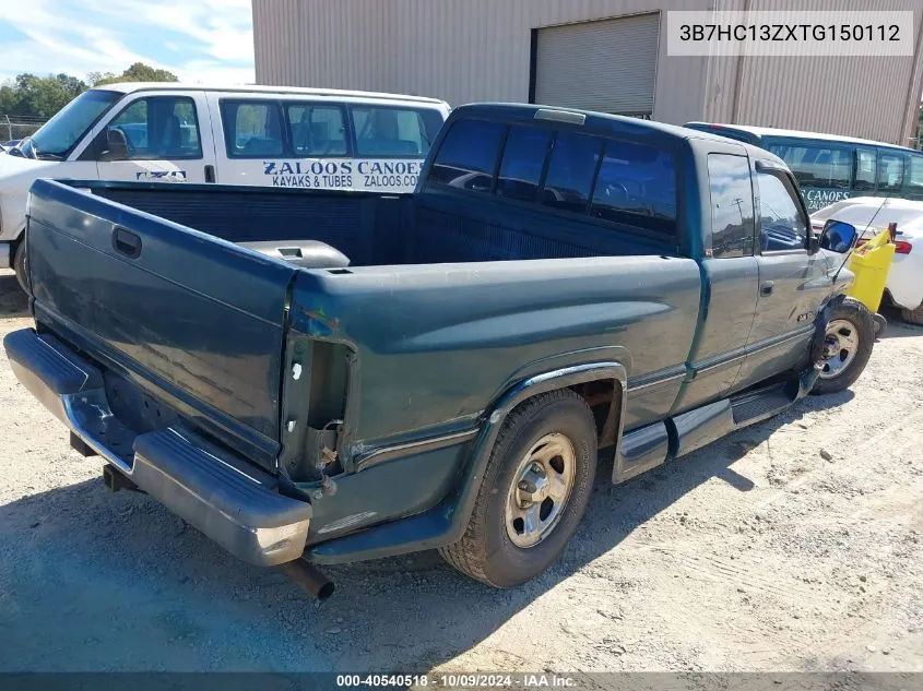 1996 Dodge Ram 1500 VIN: 3B7HC13ZXTG150112 Lot: 40540518