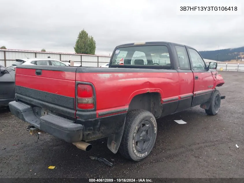 3B7HF13Y3TG106418 1996 Dodge Ram 1500