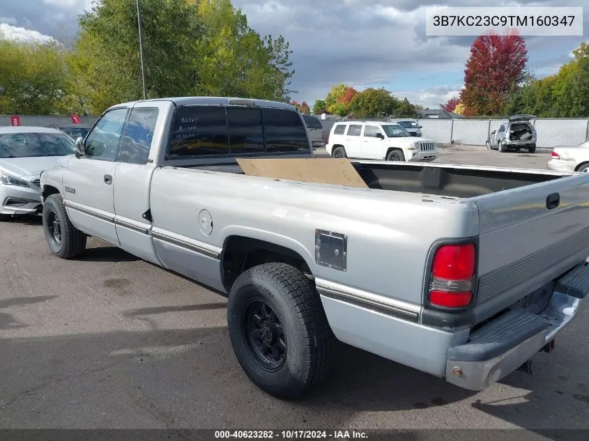 1996 Dodge Ram 2500 VIN: 3B7KC23C9TM160347 Lot: 40623282