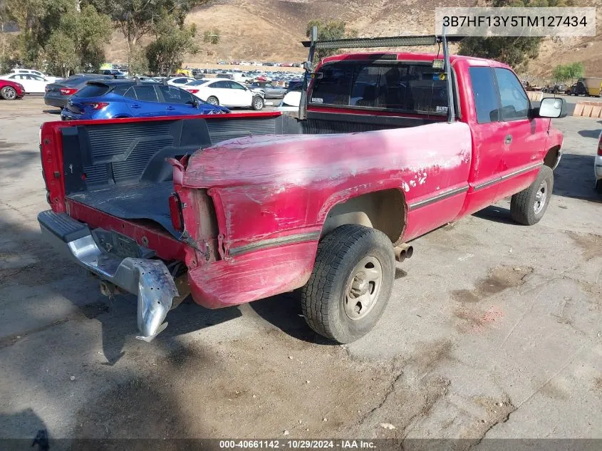 1996 Dodge Ram 1500 VIN: 3B7HF13Y5TM127434 Lot: 40661142