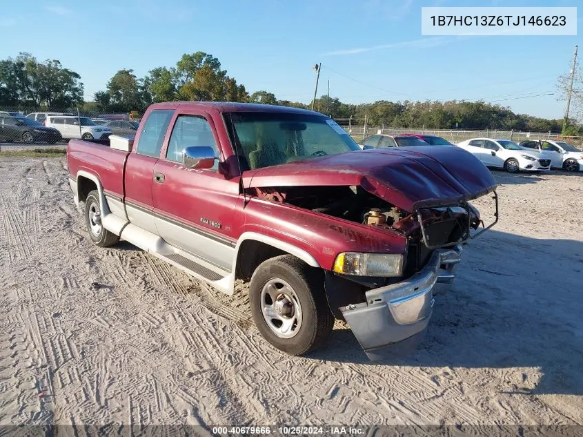 1996 Dodge Ram 1500 VIN: 1B7HC13Z6TJ146623 Lot: 40679666