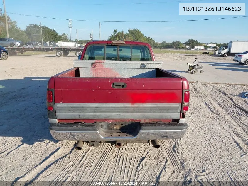 1996 Dodge Ram 1500 VIN: 1B7HC13Z6TJ146623 Lot: 40679666