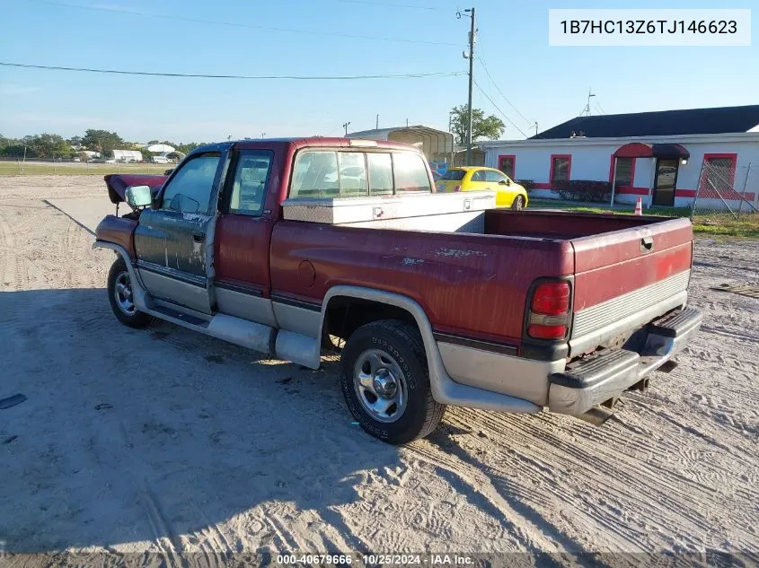 1996 Dodge Ram 1500 VIN: 1B7HC13Z6TJ146623 Lot: 40679666