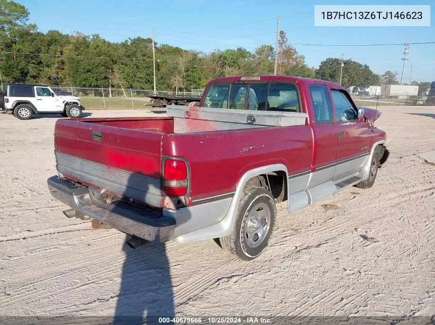 1996 Dodge Ram 1500 VIN: 1B7HC13Z6TJ146623 Lot: 40679666