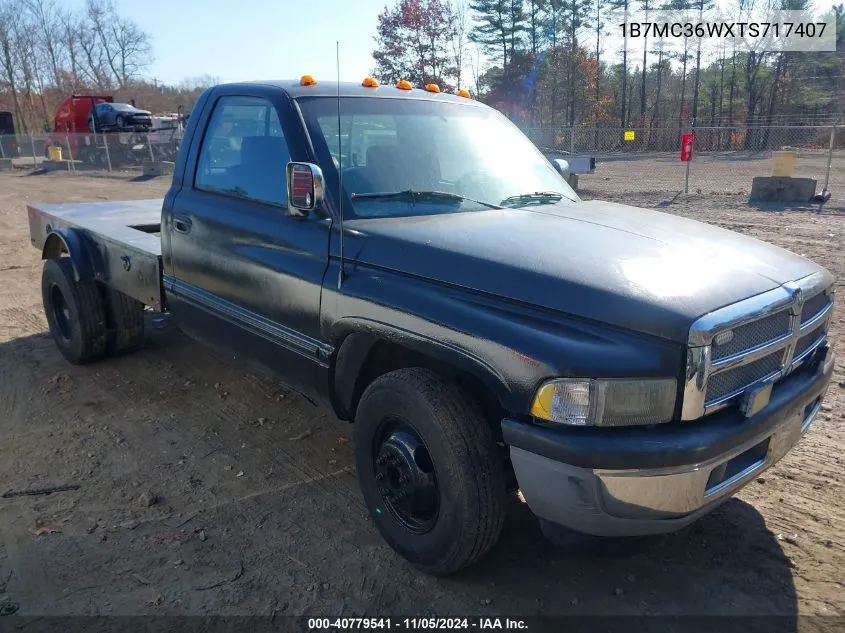 1996 Dodge Ram 3500 VIN: 1B7MC36WXTS717407 Lot: 40779541