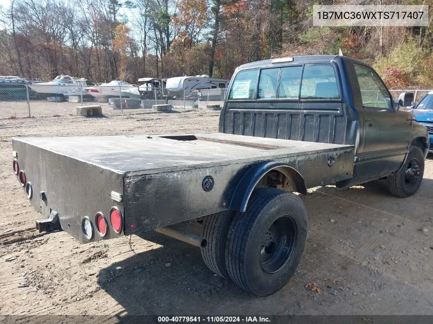 1996 Dodge Ram 3500 VIN: 1B7MC36WXTS717407 Lot: 40779541