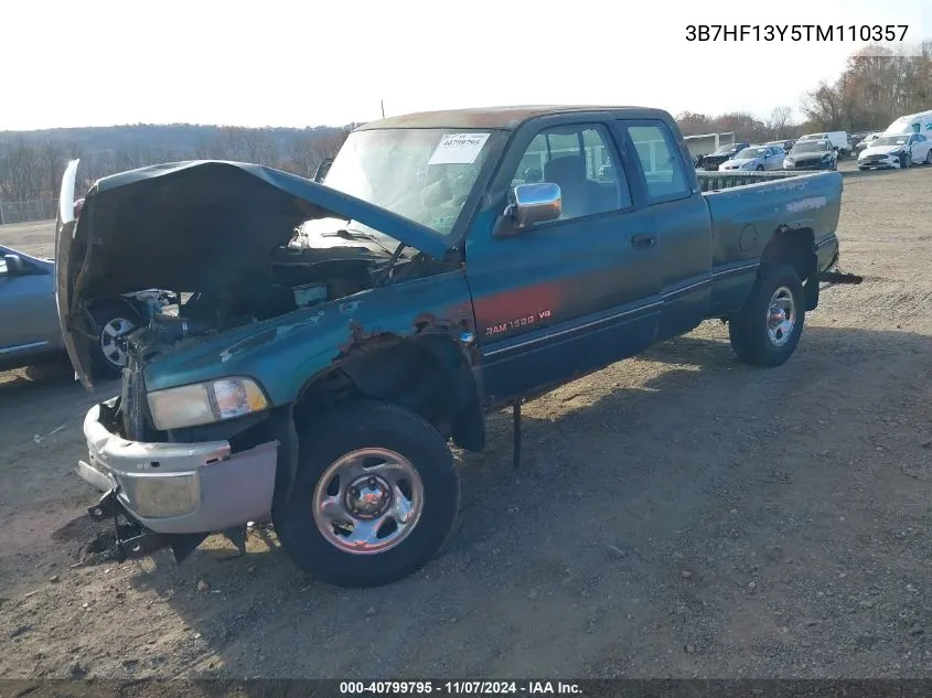 1996 Dodge Ram 1500 VIN: 3B7HF13Y5TM110357 Lot: 40799795