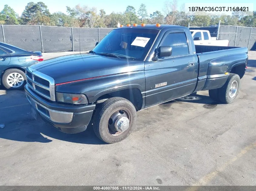 1996 Dodge Ram 3500 VIN: 1B7MC36C3TJ168421 Lot: 40807505