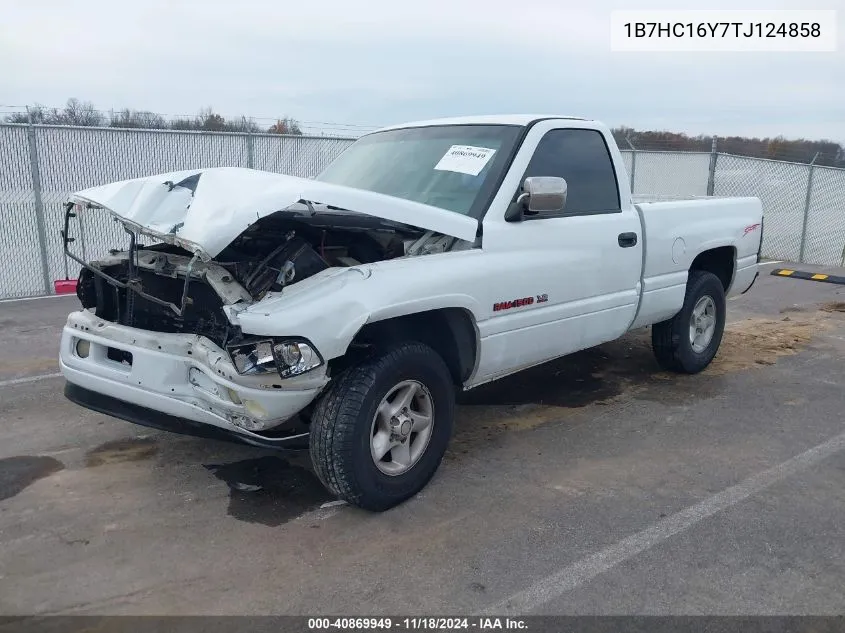 1B7HC16Y7TJ124858 1996 Dodge Ram 1500