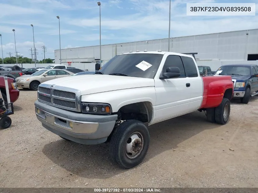 1997 Dodge Ram 2500 St VIN: 3B7KF23D4VG839508 Lot: 39727392