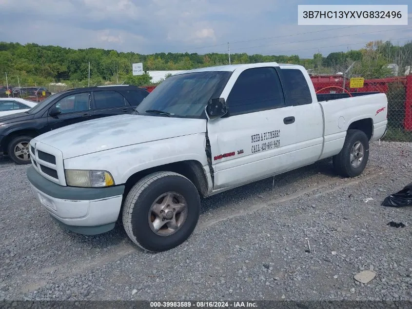 1997 Dodge Ram 1500 St VIN: 3B7HC13YXVG832496 Lot: 39983589