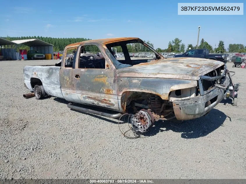 3B7KF23D5VM562479 1997 Dodge Ram 2500 St