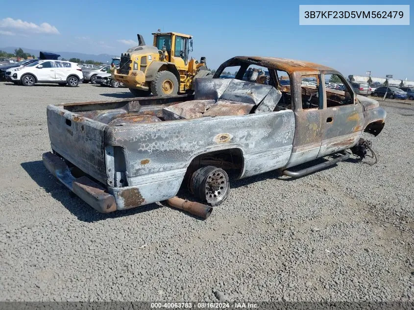 3B7KF23D5VM562479 1997 Dodge Ram 2500 St