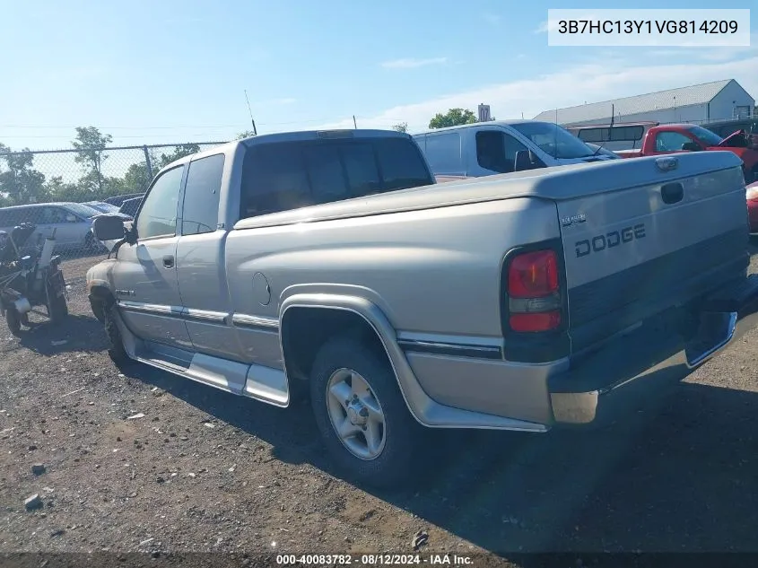 1997 Dodge Ram 1500 St VIN: 3B7HC13Y1VG814209 Lot: 40083782