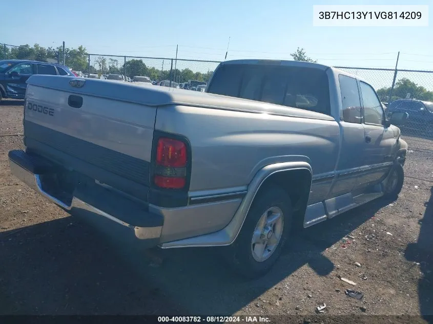 1997 Dodge Ram 1500 St VIN: 3B7HC13Y1VG814209 Lot: 40083782