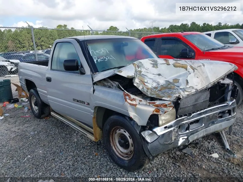 1997 Dodge Ram 1500 Laramie Slt/Work Special VIN: 1B7HC16X1VS296212 Lot: 40186916