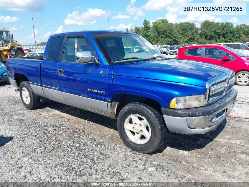 1997 Dodge Ram 1500 St VIN: 3B7HC13Z5VG721265 Lot: 40230121