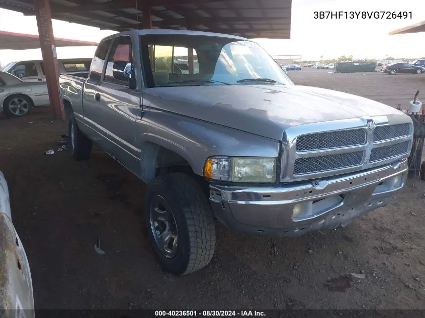 1997 Dodge Ram 1500 St VIN: 3B7HF13Y8VG726491 Lot: 40236501