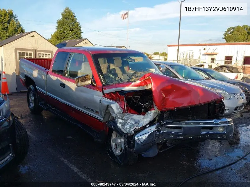 1B7HF13Y2VJ610914 1997 Dodge Ram 1500