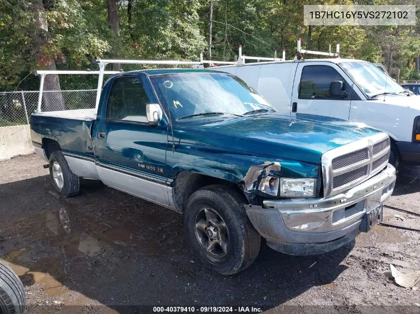 1997 Dodge Ram 1500 Lt VIN: 1B7HC16Y5VS272102 Lot: 40379410