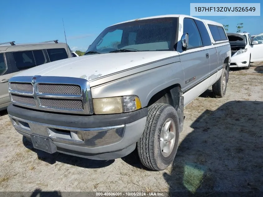 1997 Dodge Ram 1500 VIN: 1B7HF13Z0VJ526549 Lot: 40506001