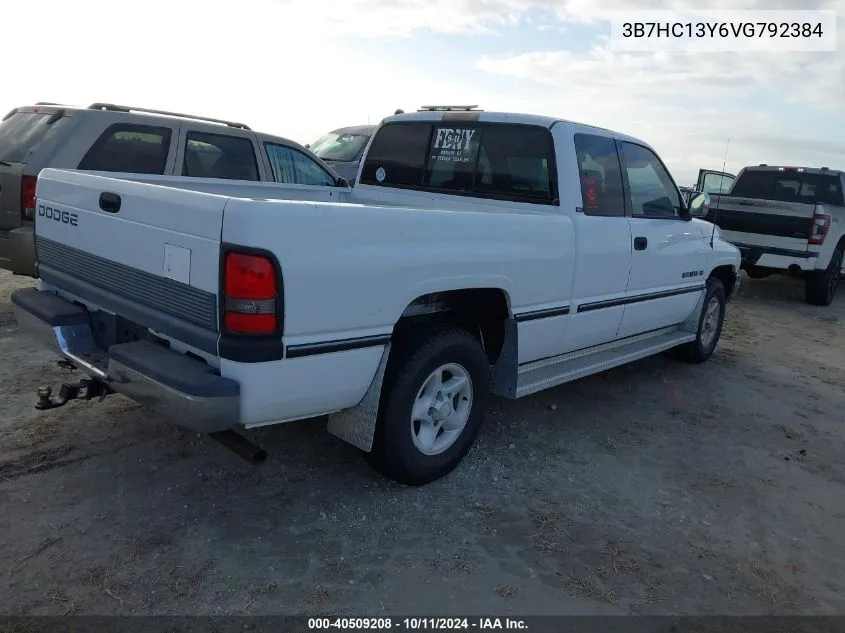 1997 Dodge Ram 1500 St VIN: 3B7HC13Y6VG792384 Lot: 40509208