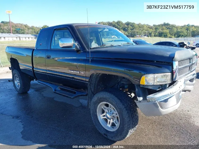 1997 Dodge Ram 2500 St VIN: 3B7KF23Z1VM517759 Lot: 40518606