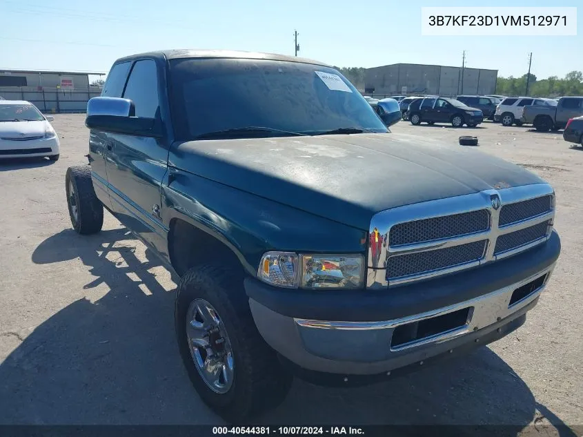 1997 Dodge Ram 2500 St VIN: 3B7KF23D1VM512971 Lot: 40544381