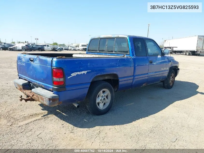 1997 Dodge Ram 1500 St VIN: 3B7HC13Z5VG825593 Lot: 40587762