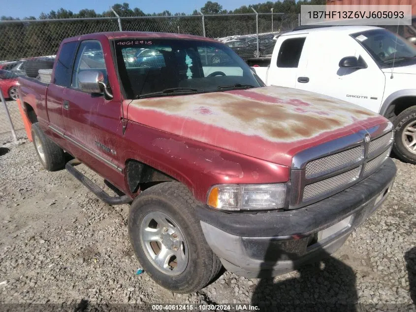 1997 Dodge Ram 1500 St VIN: 1B7HF13Z6VJ605093 Lot: 40612415