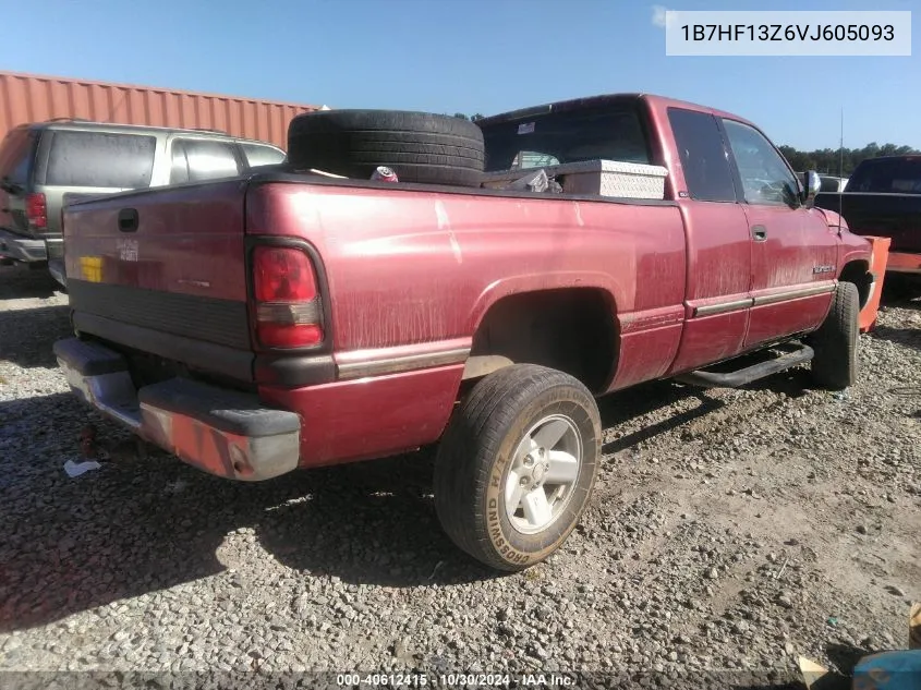 1997 Dodge Ram 1500 St VIN: 1B7HF13Z6VJ605093 Lot: 40612415