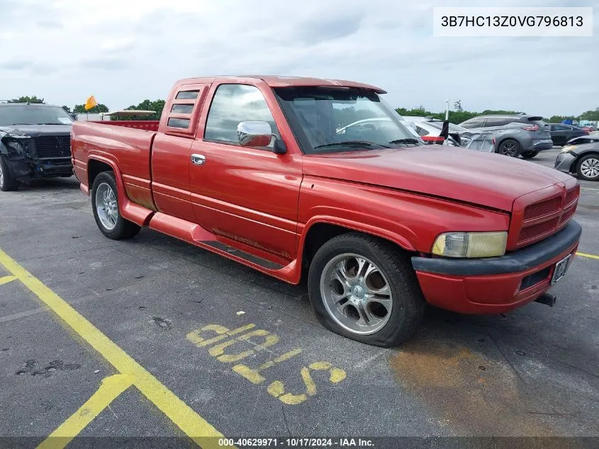 1997 Dodge Ram 1500 St VIN: 3B7HC13Z0VG796813 Lot: 40629971