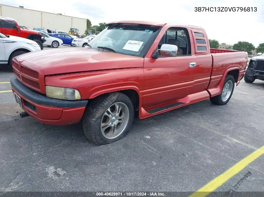 1997 Dodge Ram 1500 St VIN: 3B7HC13Z0VG796813 Lot: 40629971