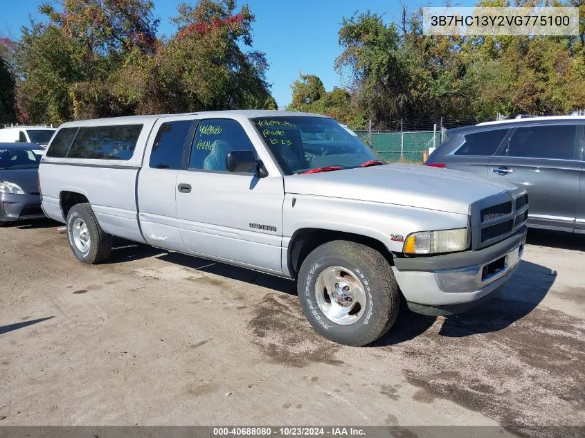 1997 Dodge Ram 1500 St VIN: 3B7HC13Y2VG775100 Lot: 40688080