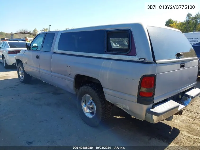 1997 Dodge Ram 1500 St VIN: 3B7HC13Y2VG775100 Lot: 40688080