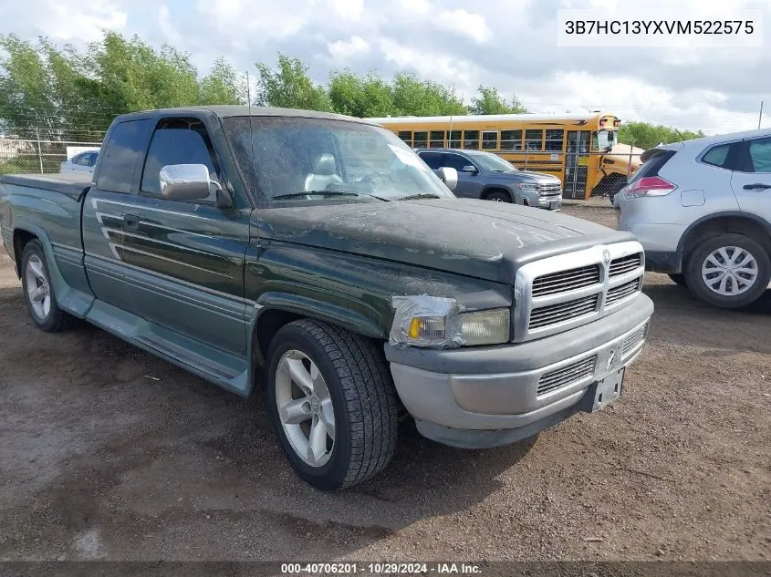 1997 Dodge Ram 1500 St VIN: 3B7HC13YXVM522575 Lot: 40706201