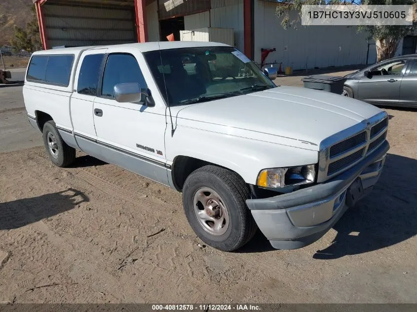 1B7HC13Y3VJ510605 1997 Dodge Ram 1500 St