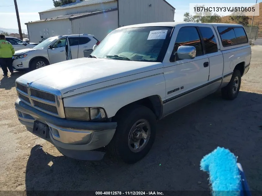 1B7HC13Y3VJ510605 1997 Dodge Ram 1500 St