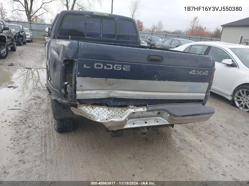 1997 Dodge Ram 1500 Lt VIN: 1B7HF16Y3VJ550380 Lot: 40863817