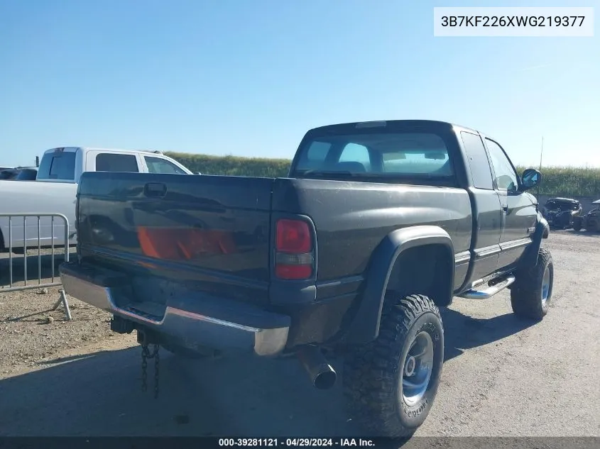 3B7KF226XWG219377 1998 Dodge Ram 2500 St