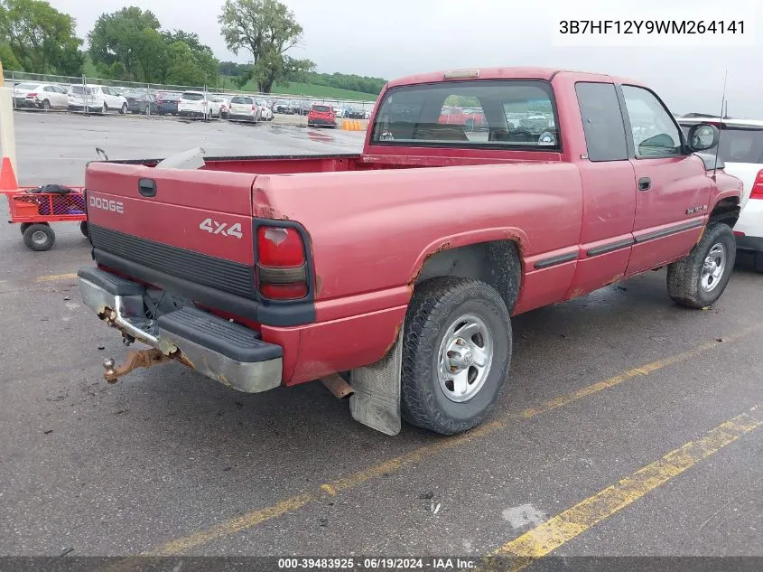 3B7HF12Y9WM264141 1998 Dodge Ram 1500 St