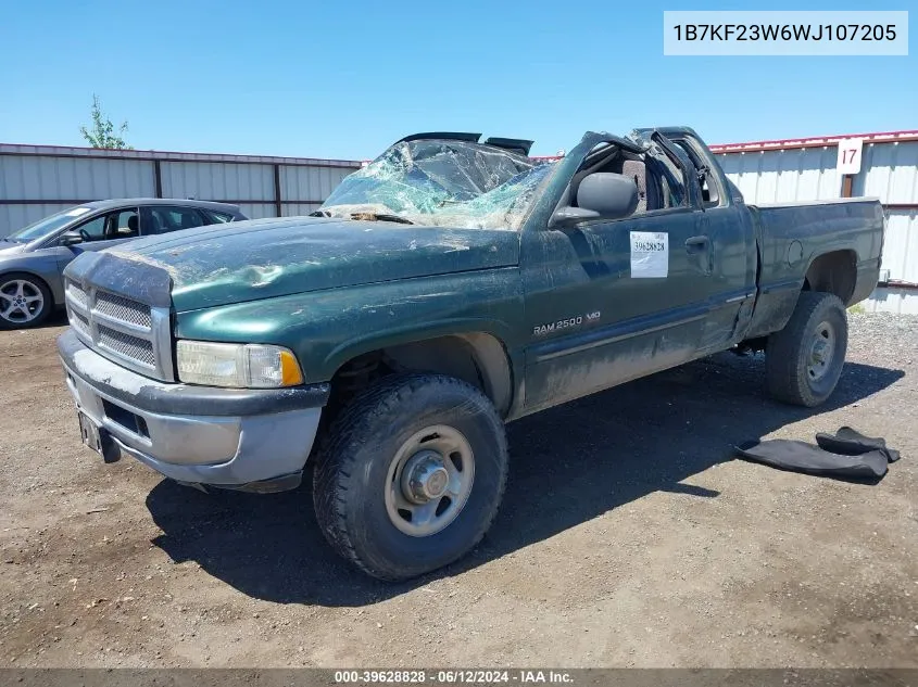 1B7KF23W6WJ107205 1998 Dodge Ram 2500 St