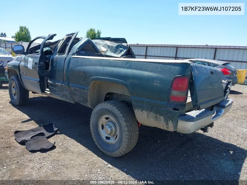 1B7KF23W6WJ107205 1998 Dodge Ram 2500 St