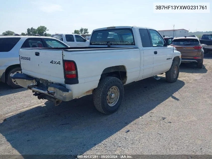 3B7HF13YXWG231761 1998 Dodge Ram 1500