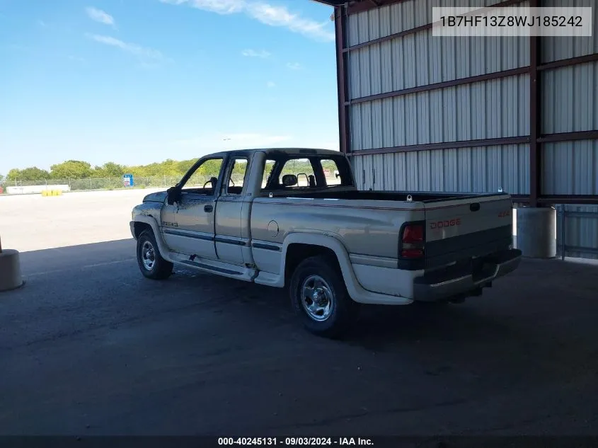 1B7HF13Z8WJ185242 1998 Dodge Ram 1500 St