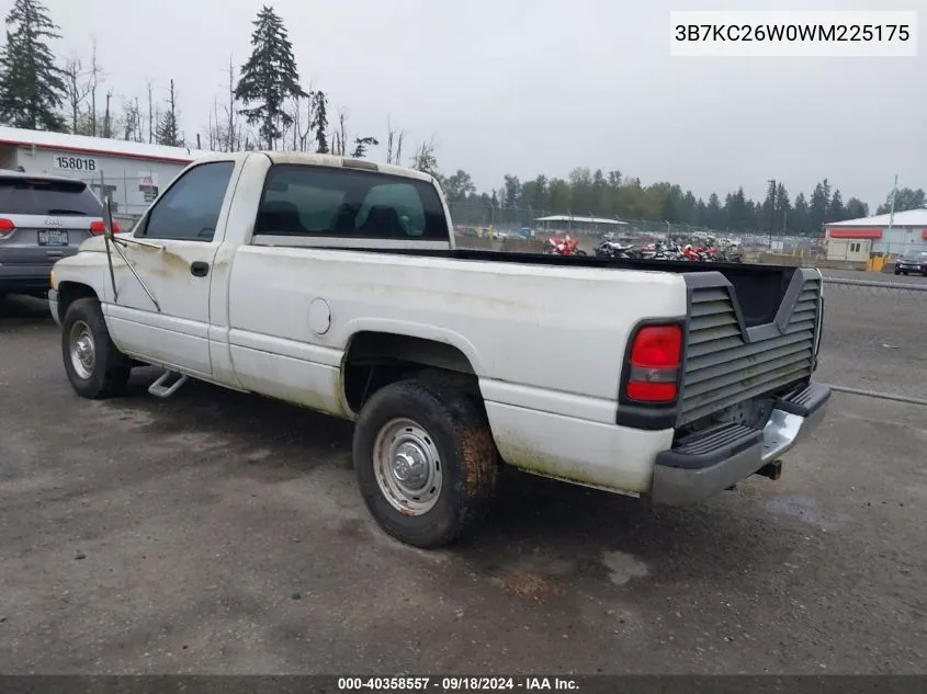 3B7KC26W0WM225175 1998 Dodge Ram 2500