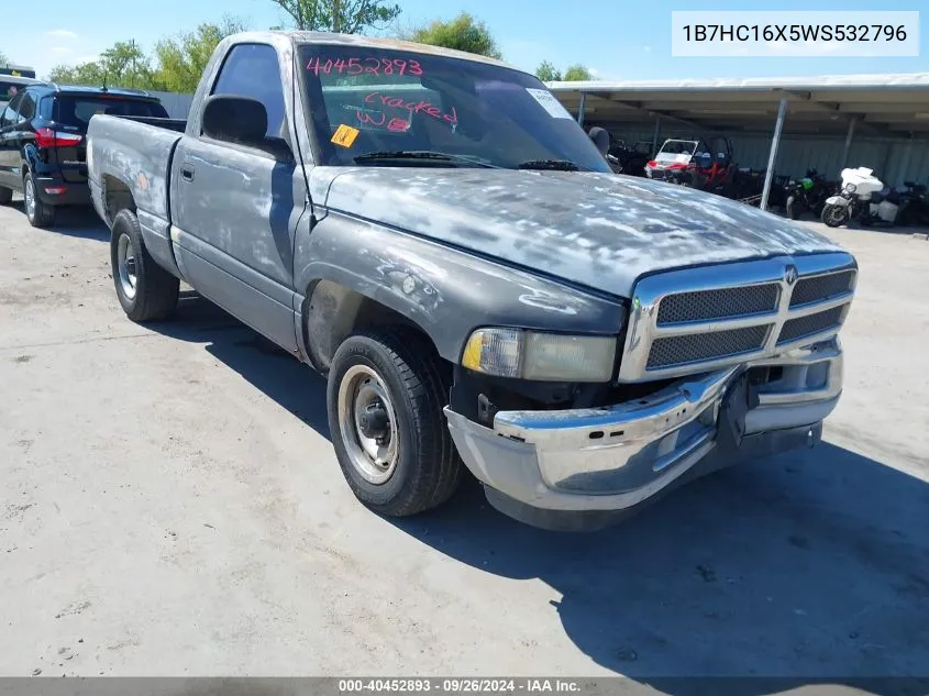 1B7HC16X5WS532796 1998 Dodge Ram 1500 St/Ws