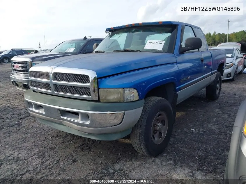 1998 Dodge Ram 1500 Laramie Slt/St VIN: 3B7HF12Z5WG145896 Lot: 40453690